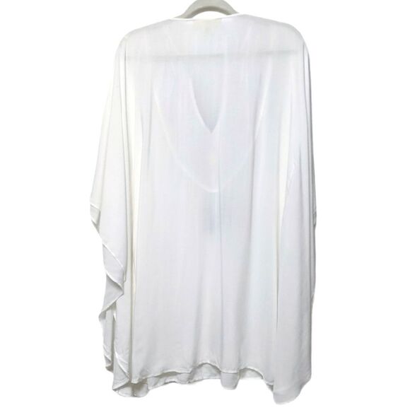 LOVESTITCH Embroidered Tunic Cover-up M/L - Picture 3 of 6